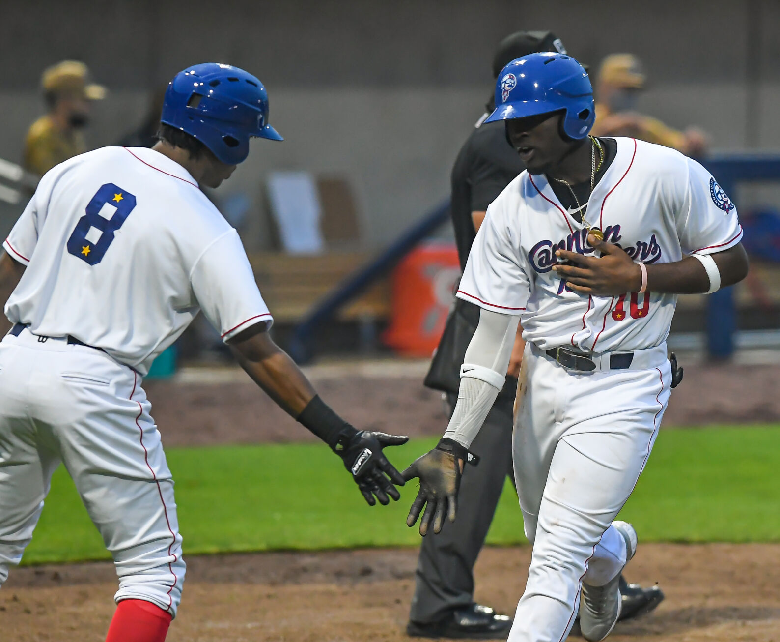 The Kannapolis Ballers lost their home opener 8-4 to the Wood Ducks.